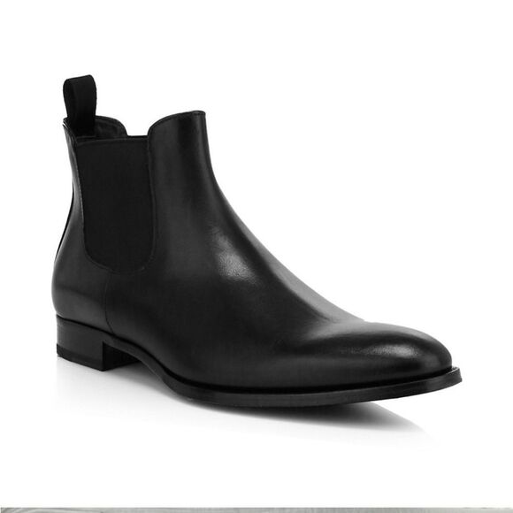 TO BOOT‎ NEW YORK SHELBY BLACK CALF Chelsea Boot Men’s Size 11.5 - Picture 1 of 15